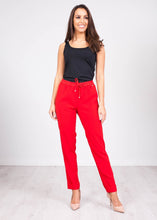Load image into Gallery viewer, Tina Red Trousers - The Walk in Wardrobe