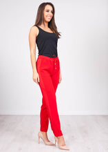 Load image into Gallery viewer, Tina Red Trousers - The Walk in Wardrobe